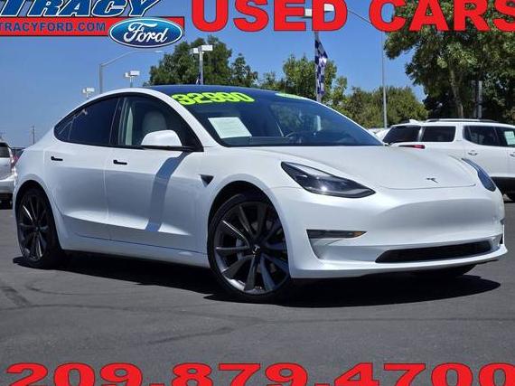 TESLA MODEL 3 2021 5YJ3E1EB0MF075948 image